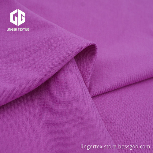 Cotton Rayon Single Jersey Cotton Fabric For Dress